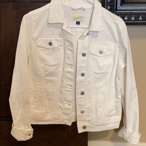 White Jean jacket